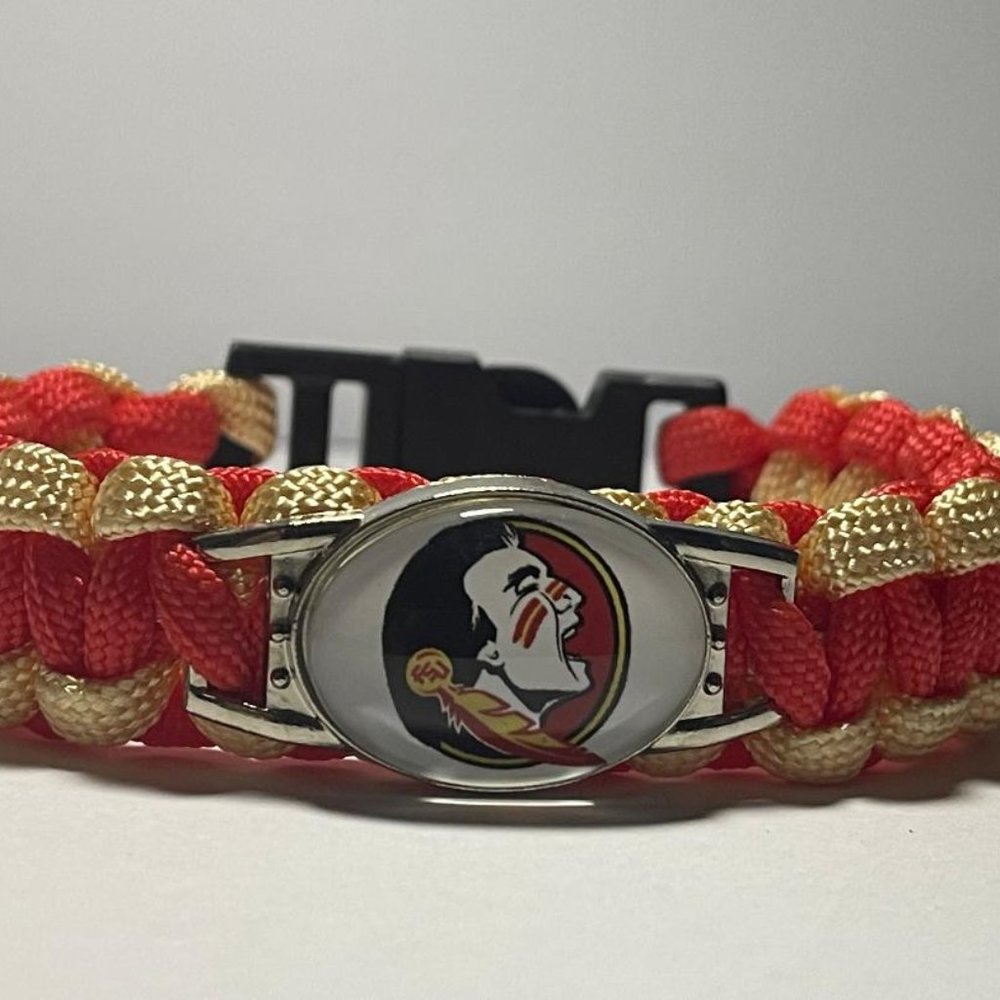 Florida State Seminole NCAA Paracord Bracelet NEW